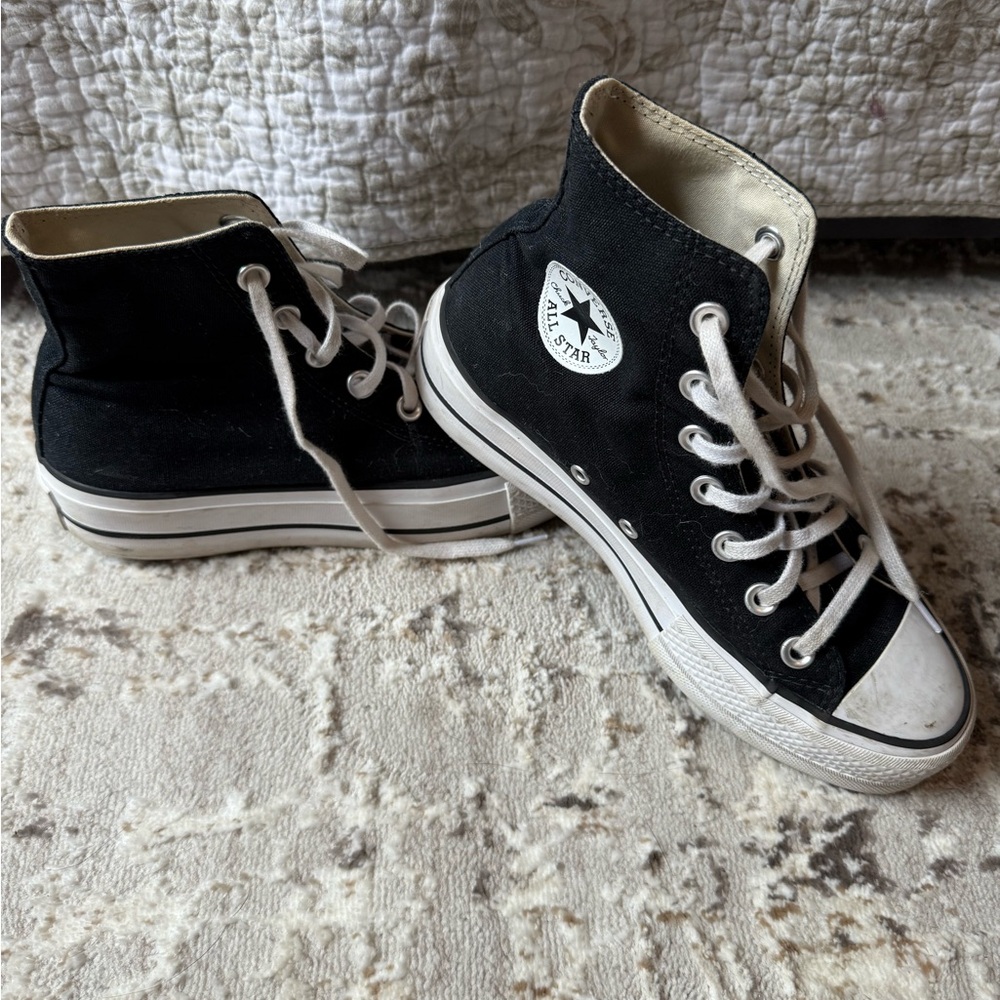 Converse All Star Black Canvas Sneakers